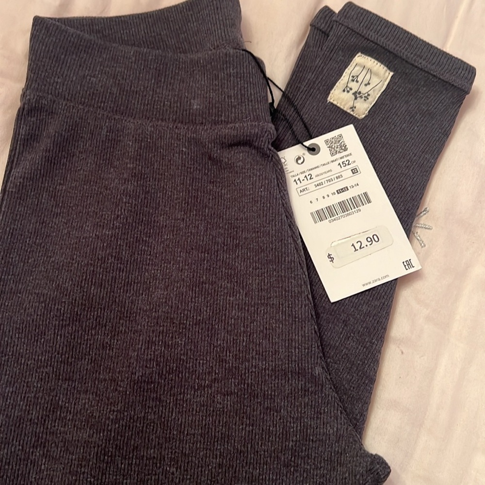 Zara ribbed leggings (girls) - Picture 6 of 7